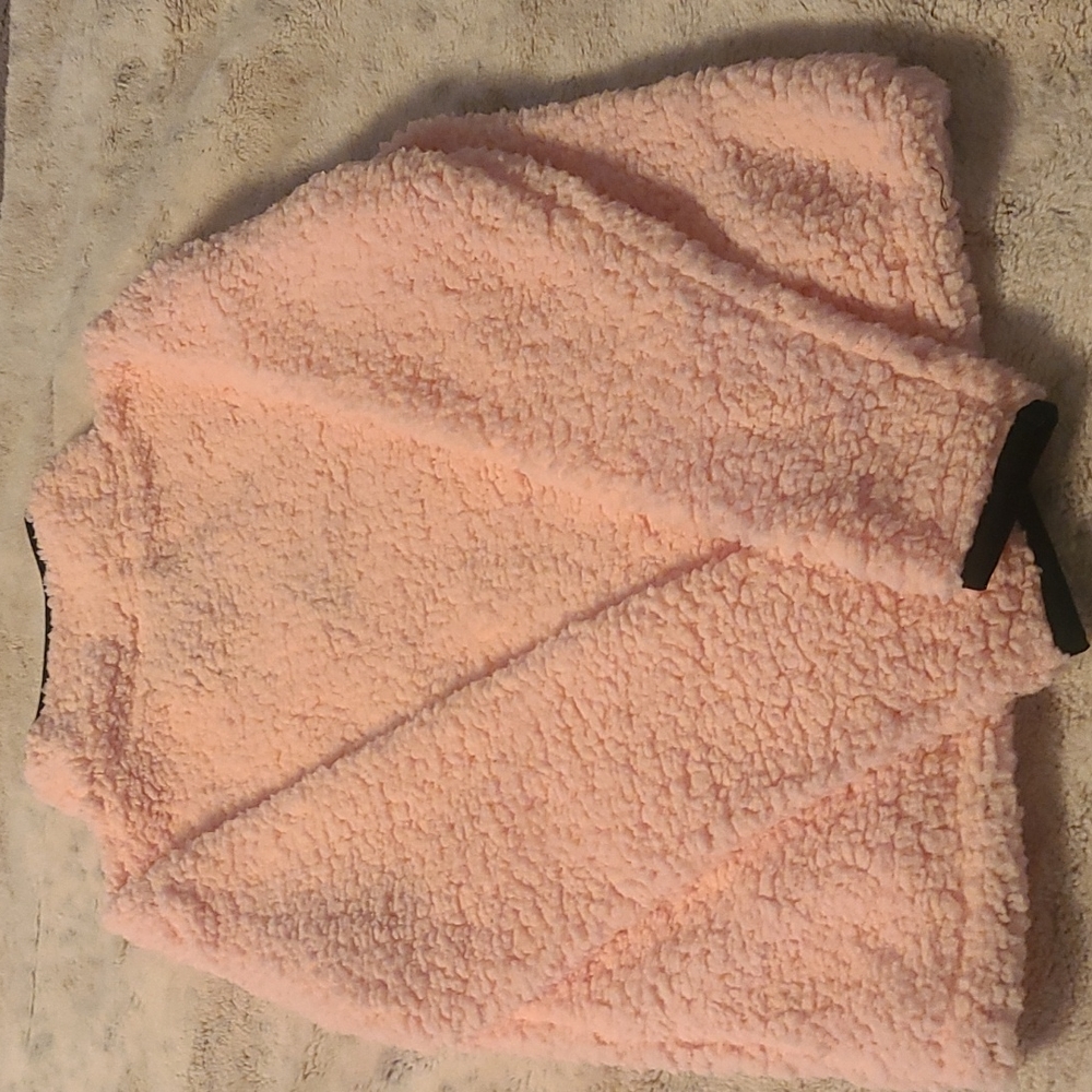! NWT!!! PINK FUZZY SWEATER!!!! - Picture 3 of 4